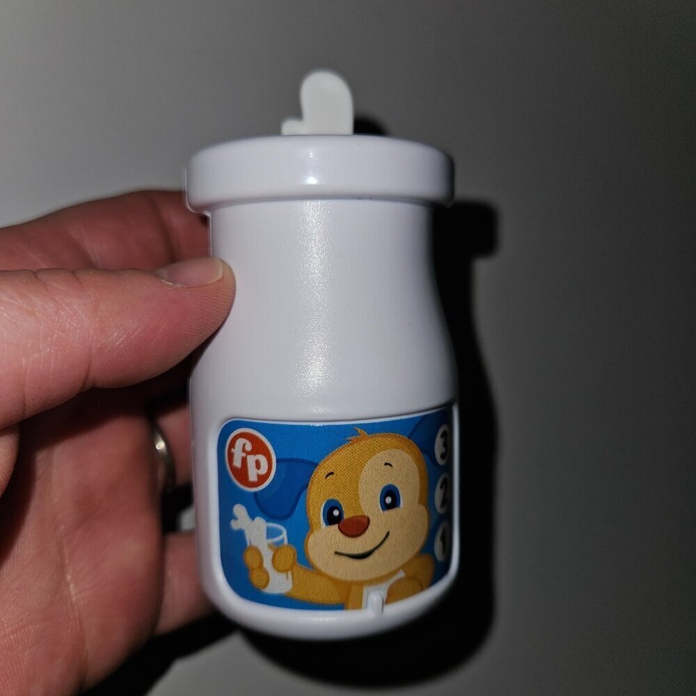 Fisher Price Laugh & Learn Pouring Milk Bottle Jug Toy Food Pretend Play Dog